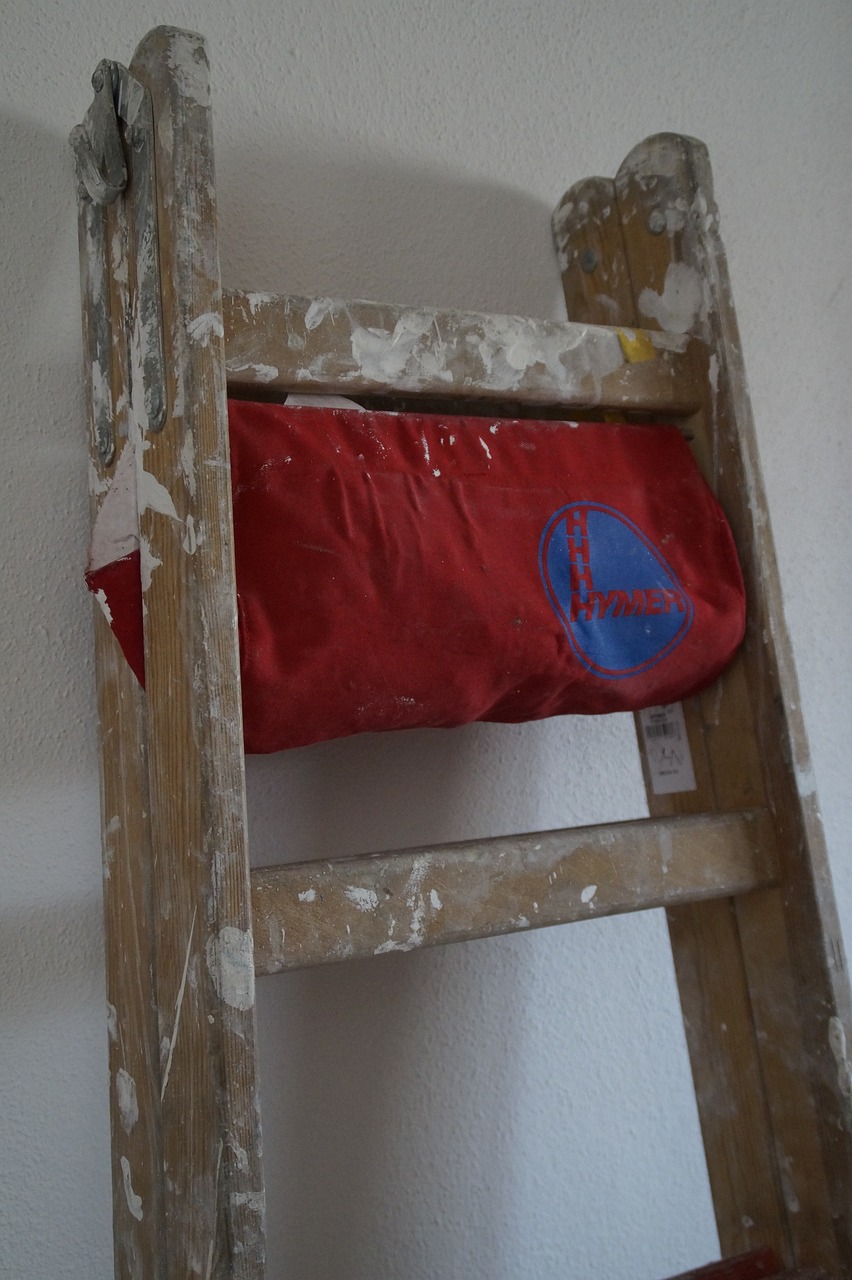 traces et coulures: peinture de plafond