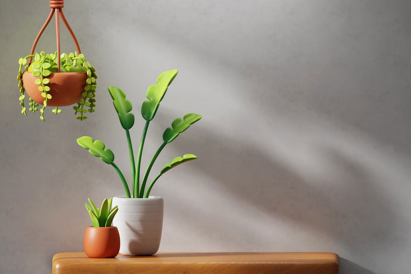 Intégrer les plantes vertes dans un petit espace de décoration intérieure