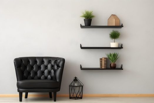 5 idées d’étagères murales pour embellir votre salon