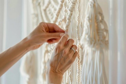 7 idées de décoration en macramé pour votre intérieur