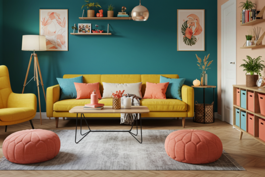 Les couleurs tendances en déco : comment bien les associer ?