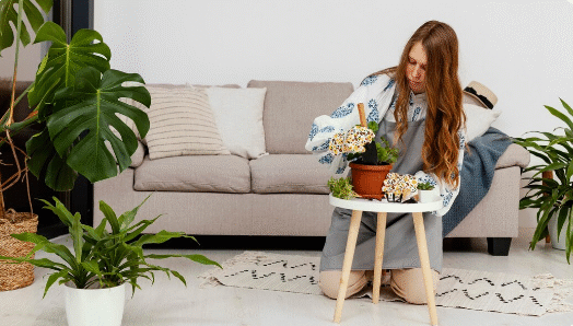 5 conseils pour intégrer des plantes dans votre salon